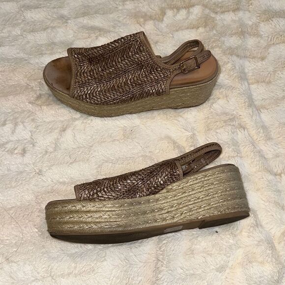 Steve Madden heeled espadrille sandals | Sz 9 - Picture 2 of 9